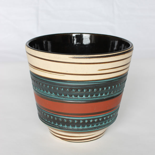 Mid-Century Ceramic Plant Pot