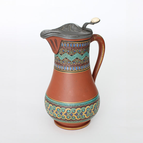 Terracotta Jug by Christopher Dresser