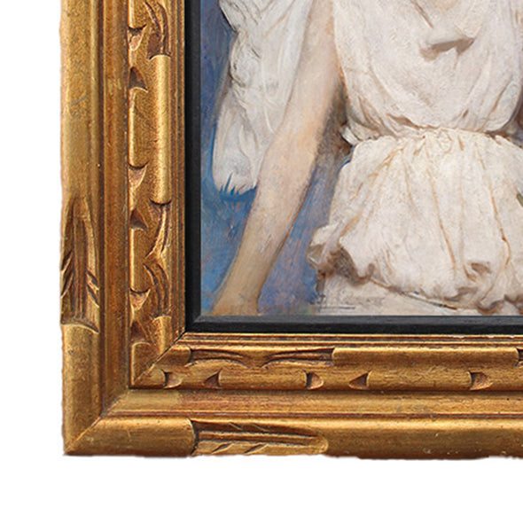 Angel by Thayer in Early to Mid-Century Taos Frame