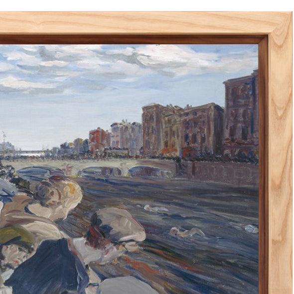 The Liffey Swim by Jack B.Yeats