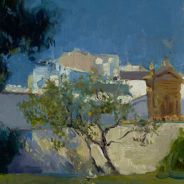 Corner of the Garden, Alcazar, Sevilla by Joaquín Sorolla y Bastida