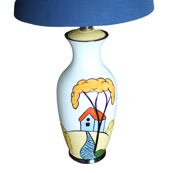 Brian Wood Ceramic Lamp