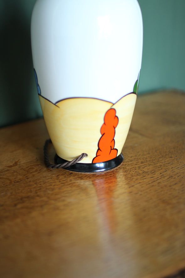 Brian Wood Ceramic Lamp