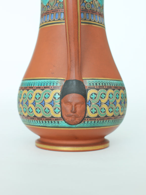 Terracotta Jug by Christopher Dresser
