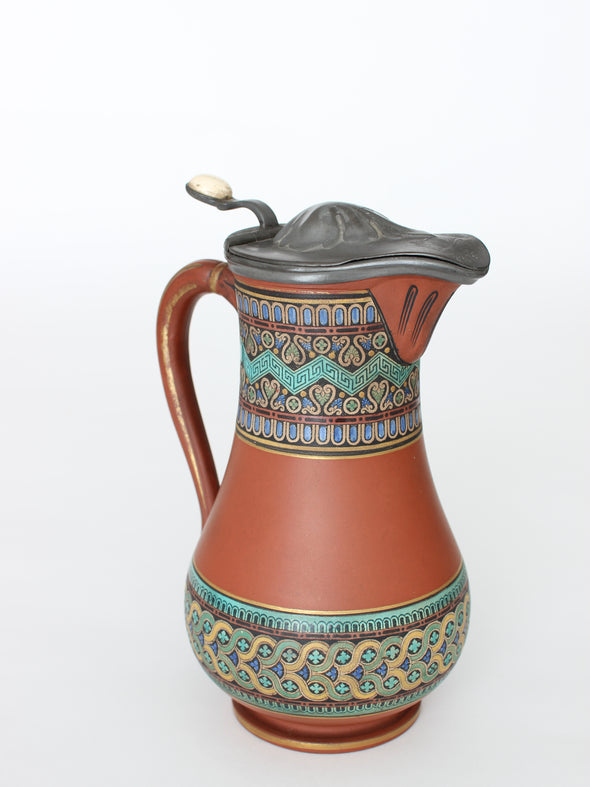 Terracotta Jug by Christopher Dresser